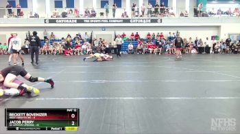 140 lbs Round 1 (6 Team) - Beckett Bovenizer, West Forsyth WC vs Jacob Perry, U2 Upstate Uprising