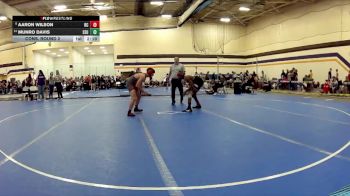133 lbs Cons. Round 2 - Munro Davis, East Stroudsburg University vs Aaron Wilson, Rochester Christian