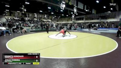 150 lbs Cons. Round 5 - Josiah Moreira, Brea Olinda vs Kenneth Gonzales, Central East