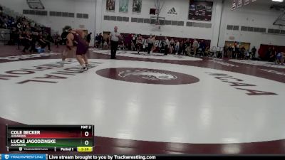 149 lbs Semifinal - Lucas Jagodzinske, Augsburg vs Cole Becker, Augsburg