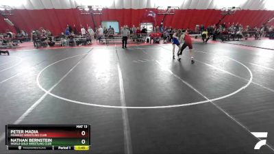 160 lbs Cons. Round 1 - Peter Madia, Muskego Wrestling Club vs Nathan Bernstein, World Gold Wrestling Club
