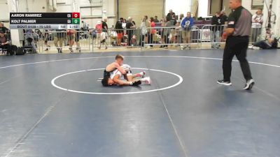 75 lbs Round Of 32 - Aaron Ramirez, CA vs Kolt Palmer, GA