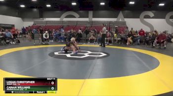 129 lbs Round 3 (8 Team) - Logan Christopher, Short Time vs Cainan Williams, Minions Black (GA)