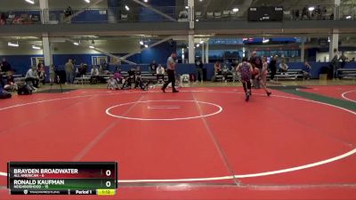 88 lbs Placement Matches (16 Team) - Ronald Kaufman, Neighborhood vs Brayden Broadwater, All American