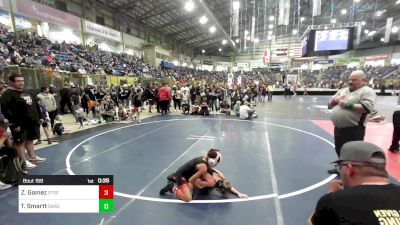 62 lbs Round Of 16 - Zeryn Gomez, Steel City Reloaded vs Tristin Smartt, Sargent Farmers