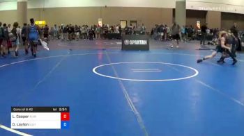 132 lbs Consolation - Lindrix Cooper, Alabama vs Dylan Layton, South Carolina