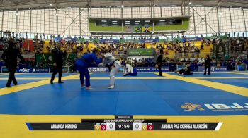 Angela Paz Correa Alarcón vs Amanda Hening 2026 Brasileiro Jiu-Jitsu IBJJF