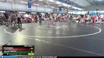 126 lbs Quarters & 1st Wb (16 Team) - Caleb Uhorchuk, Mid TN Maulers vs Yanik Simon, The MF Purge Green