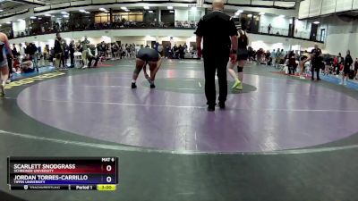 180B Cons. Round 3 - Scarlett Snodgrass, Schreiner University vs Jordan Torres-Carrillo, Tiffin University