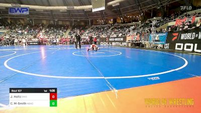 77 lbs Semifinal - Jaxon Holtz, Ohio vs Chase Miller-Smith, Neighborhood Wrestling Club