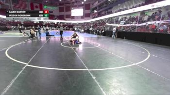 132 lbs Cons. Round 5 - Caleb Garner, Eagle vs Jaxson Roberson, Borah
