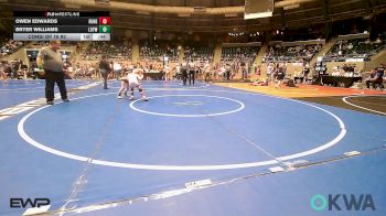 61 lbs Consi Of 16 #2 - Owen Edwards, Runestone vs Bryer Williams, Locust Grove Youth Wrestling