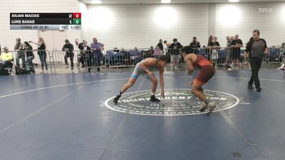 144 lbs Consi Of 32 #1 - Julian Macias, AZ vs Luke Banas, IL