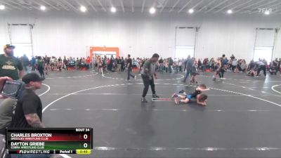60 lbs Semifinal - Charles Broxton, Grizzlies Wrestling Club vs Dayton Griebe, Cobra Wrestling Club