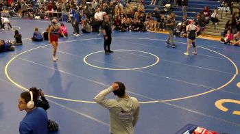 132 lbs 3rd Place Match - Cael Vesper, Clarence vs Mina Vincent-Groves, Orchard Park