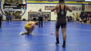 215 lbs Semifinal - Chris Wrage, Central DeWitt vs Manuel Cervantes, South Tama County
