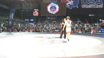 113 lbs Champ. Rd Of 128 - Cruz Gannon, Iowa vs Caden Swaney, South Dakota