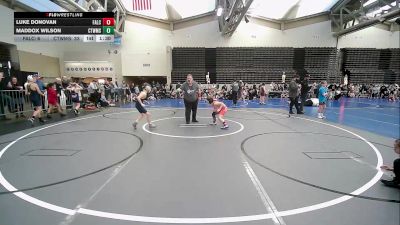 77 lbs Rr Rnd 6 - Luke Donovan, Falcons Wrestling Club vs Maddox Wilson, CT Refinery