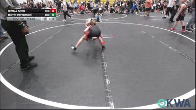 74 lbs Rr Rnd 3 - Jewell Arms, Redskins Wrestling Club vs Jentri Patterson, Grover Rains Wrestling Club