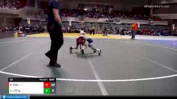 50 lbs Placement (4 Team) - Kellan Eide, Chatfield vs Jaxon Liffrig, Zumbrota-Mazeppa