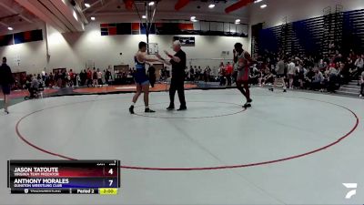 175 lbs Champ. Round 2 - Jason Tatoute, Virginia Team Predator vs Anthony Morales, Gunston Wrestling Club