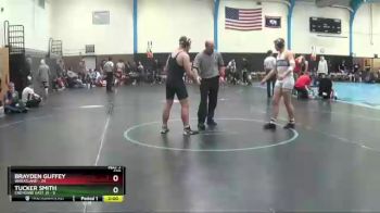 170 lbs Round 4 (10 Team) - Tucker Smith, Cheyenne East JV vs Brayden Guffey, Wheatland