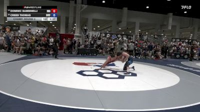 74 lbs Champ. Round 3 - Dominic Bambinelli, RWA vs Creed Thomas, Buffalo Valley Regional Training Center