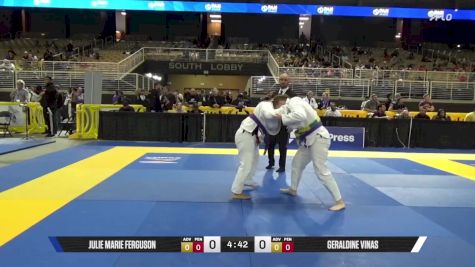 Geraldine Vinas vs Julie Marie Ferguson 2025 Pan Jiu Jitsu IBJJF Championship
