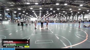 60 lbs Rd# 3 12:00pm Friday - Lincoln Brower, Mid-Atlantic AllStars vs Cohen Seidel, NCWAY National Team