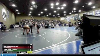 189 lbs Champ. Round 1 - Graciela Lemus, East Bakersfield vs Salana Camacho, Golden West