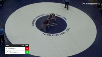 117 lbs 7th Place - Drew Scherer, Boiling Springs vs Raymond Fitzgerald, Conestoga(TE)