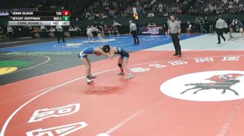 Cons. Round 2 - Jenni Olson, Tri County Northeast vs Myley Hoffman, North Central