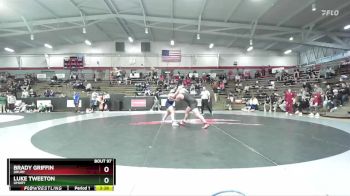 285 lbs Champ. Round 1 - Brady Griffin, Drury vs Luke Tweeton, UMary