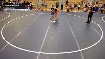 190 lbs 1st Place Match - Rose Niewoehner, IA vs Emma Akpan, IL