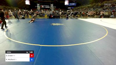 132 lbs Cons 16 #1 - Gavin Green, PA vs Kadin Mulford, CO