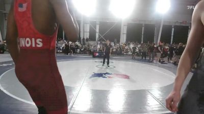 150 lbs Champ. Rd Of 64 - Giovanni Baker, Tiger Wrestling Club vs Malachi Kord, Mercer County Wrestling