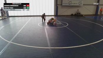 120 lbs Rr Rnd 1 - Chance Zimmerman, TNWC White vs Griffin Tibai, Guardians Of The Great Lakes