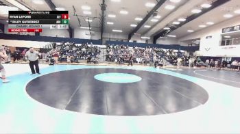 165 lbs Champ. Round 1 - Ryan Lepore, Alvernia vs Riley Gutierrez, Arcadia