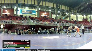 190 lbs Quarters & 1st Wb (16 Team) - Trevor Furchert, Blair vs Caiden Oman, Doniphan-Trumbull