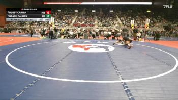 3A-190 lbs Cons. Semi - Brady Calmes, Glenrock vs Dusty Carter, Powell