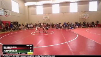 150 lbs Quarterfinal - Myles Christen, Lakeside (Nine Mile Falls) vs Samuel Kincaid, Gonzaga Prep