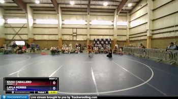 120 lbs Round 2 (3 Team) - Kivah Caballero, Hawaii 1 vs Layla Morris, Oregon