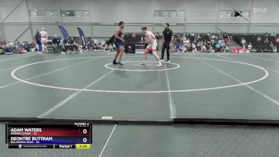 175 lbs Round 2 (8 Team) - Adam Waters, Pennsylvania vs Deontre Buttram, Oklahoma Blue