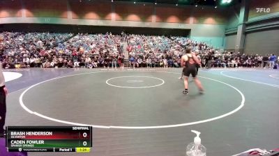 215 lbs Semifinal - Brash Henderson, Silverton vs Caden Fowler, Spanish Springs