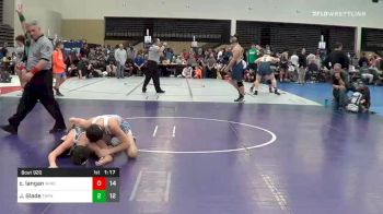93 lbs Prelims - Caden Langan, Wisconsin Red MS vs Jake Glade, Triumph Maize MS