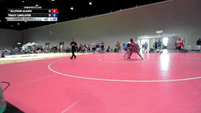 170 lbs Champ. Round 2 - Allyson Alaniz, TX vs Tracy Linklater, TX