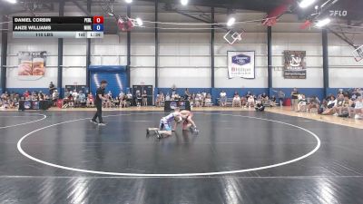 110 lbs Daniel Corbin, Pennsylvania Blue vs Anze Williams, Michigan Blue
