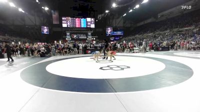 100 lbs Champ. Rd Of 32 - Ella Thomas, OH vs Marlie Skidmore, ID