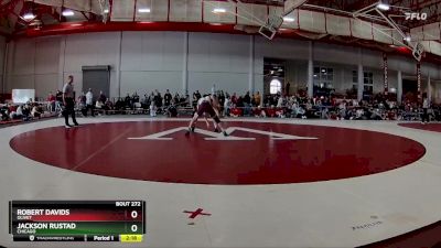 133 lbs 7th Place Match - Jackson Rustad, Chicago vs Robert Davids, Olivet