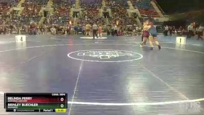 250 lbs Cons. Semi - Brinley Buechler, Bismarck vs Belinda Perry, Bismarck Century